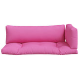 Pallet Cushions 3 pcs Pink Oxford Fabric 360964