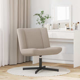 Swivel Chair Light Grey 63 x 75 x 76 cm Sheepskin 42007334