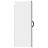 Wall Cabinet PORTO Brown Oak 40 x 31 x 80 cm Engineered Wood 885382