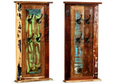 Coat Racks 2 pcs Solid Reclaimed Wood 38x100 cm 244588