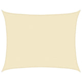 Sunshade Sail 160 g/m Cream 6x7 m HDPE 311194