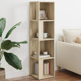 Corner Cabinet Sonoma Oak 33x33x132 cm Engineered Wood 809038