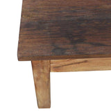 Coffee Table Solid Mahogany Wood 96x73x45 cm 244493