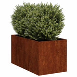 Garden Planter Rusty 40 x 80 x 40 cm 860737