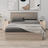 Bedside Cabinets 2 pcs 40x35x61.5 cm Solid Wood Pine 813700