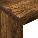 Desk Smoked Oak 109 x 50 x 78 cm Engineered Wood 891204