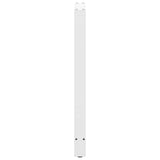 Bar Table Legs White 2 pcs 60x cm Steel 4013345