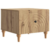 Coffee Table Artisan Oak 49 x 50 x 40 cm Engineered Wood 894284