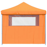 Party Tent Folding Orange 292 x 292 x 315 cm Oxford Fabric 42023573