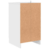 Bedside Cabinet with Drawer High gloss white 38 x 38 x 66 cm 883378
