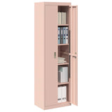 Storage Cabinet Pink 60 x 40 x200 cm Steel 3406203