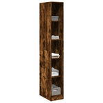 Wardrobe Smoked Oak 30x50x200 cm Engineered Wood 3307706