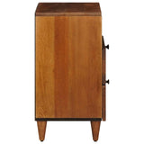 Bedside Cabinet Brown 50 x 33 x 62 cm Solid Mango Wood 4018234