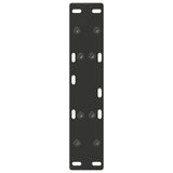 Coffee Table Legs A-Shaped 2 pcs Black 50x cm Steel 4012816