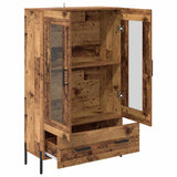 Highboard Corona Old Wood 69.5 x 31 x 115 cm Engineered Wood 882532