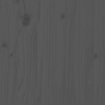 3 Piece Garden Bar Set Grey Solid Wood Pine 3157735