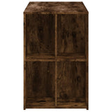 Desk Smoked Oak 102x50x75 cm Engineered Wood 840545