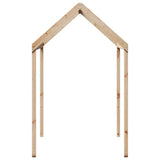 Kids' Bed Roof 217x85.5x154 cm Solid Wood Pine 846961