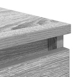 Sideboard Grey Sonoma 37.5x35x76 cm Engineered Wood 861756