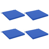 4-Piece Seat Cushions SOEST 4 pcs 100% Polyester Royal Blue 945024