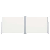 Retractable Side Awning Cream 100x1000 cm 48473