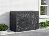 Air Conditioner Cover Anthracite 110 x 50 x 105 cm Steel 8014117
