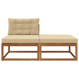 Sectional Sofa Units with Cushion 2 Piece Natural 900550