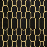 Side Cabinet Black wood grain with natural variations 358323
