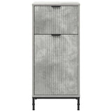 Bathroom Cabinet with Drawer Concrete Grey 39.5 x 36 x 88 cm 883397