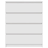 Sideboard White 80x35x99 cm Engineered Wood 3328480