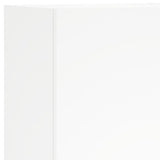 5 Piece TV Wall Units White Engineered Wood 3216457