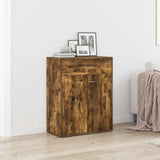 Sideboard Smoked Oak 60x30x75 cm Engineered Wood 815375