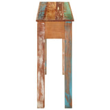 Console Table 110x30x75 cm Solid Wood Reclaimed 352781