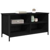 TV Cabinet Black Oak 100 x 40 x 50 cm Engineered Wood 881889