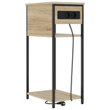 Bedside Cabinet Sonoma Oak 41 x 28 x 76 cm Engineered Wood 859576