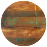 Coffee Table Solid Reclaimed Wood White Bowl Shape 245258