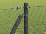 Welded Wire Fence with Concrete Base 25 x 1.2 m 3353661
