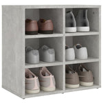 Shoe Cabinets 2 pcs Concrete Grey 52.5x30x50 cm 808693