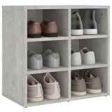 Shoe Cabinets 2 pcs Concrete Grey 52.5x30x50 cm 808693