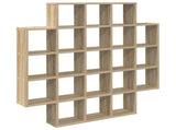 Wall Shelf Sonoma Oak 100 x 13 x 100 cm Engineered Wood 8012246