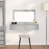 Dressing Table Grey 100 x 40 x 70 cm Engineered Wood 865211