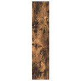 Bookcase Smoked Oak 80x24x109 cm Engineered Wood 857839