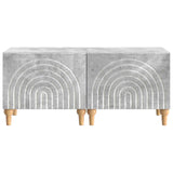 TV Cabinet Concrete Grey Engineered Wood 896238