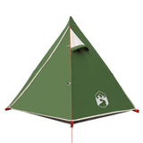 ZNTS Camping Tent Dome 2-Person Green Waterproof 94319