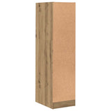 Apothecary Cabinet Artisian Oak 30x41x118 cm Engineered Wood 855168