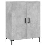 Highboard Concrete Grey 69.5x34x180 cm Engineered Wood 3199557