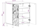 Shoe Cabinet DELFT 59.5 x 39.5 x 90 cm Engineered Wood 897089