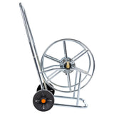 Hose Reel Cart for 80 m 3/4" Hose Steel 4005284
