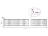 Gabion with 3.5 mm Wire and 5x5 cm Mesh 850x20x50 cm 3462131