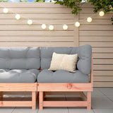 Garden Corner Sofa Solid Wood Douglas 825371